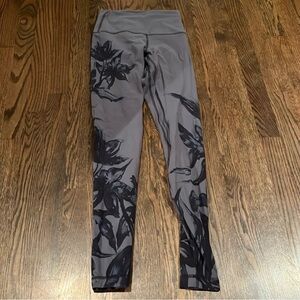 Lululemon align high rise pant 28” floral pattern